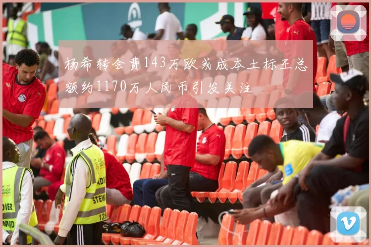 杨希转会费143万欧或成本土标王总额约1170万人民币引发关注